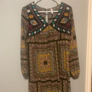 Boho midi dress